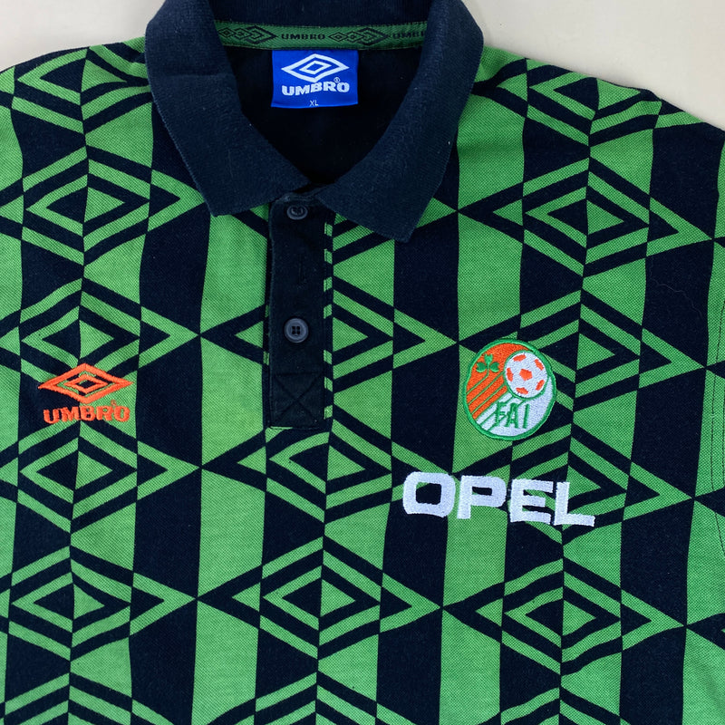 Polo Umbro Irlanda 90's - XL