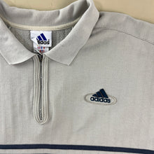 Cargar imagen en el visor de la galería, Sudadera Halfzip Adidas 90&#39;s - M