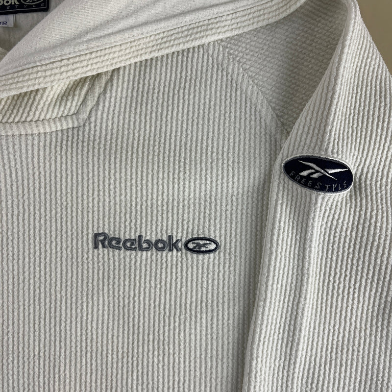 Sudadera Hoodie Micropana Reebok - L Mujer