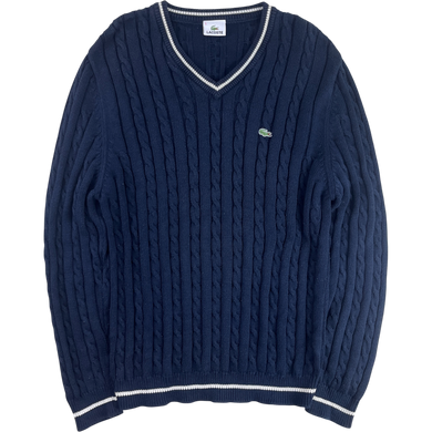 Jersey Lacoste Lana Trenzada - L