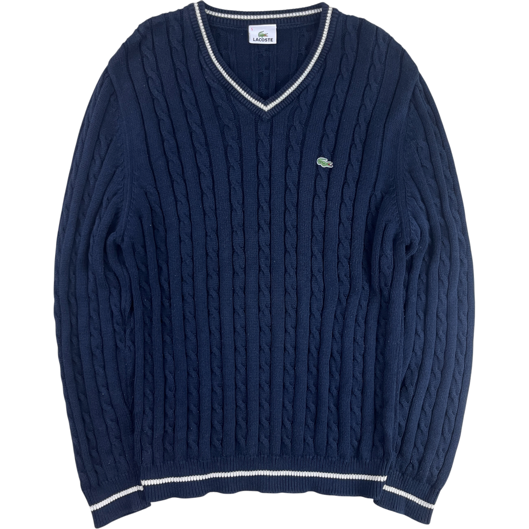 Jersey Lacoste Lana Trenzada - L