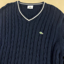 Cargar imagen en el visor de la galería, Jersey Lacoste Lana Trenzada - L