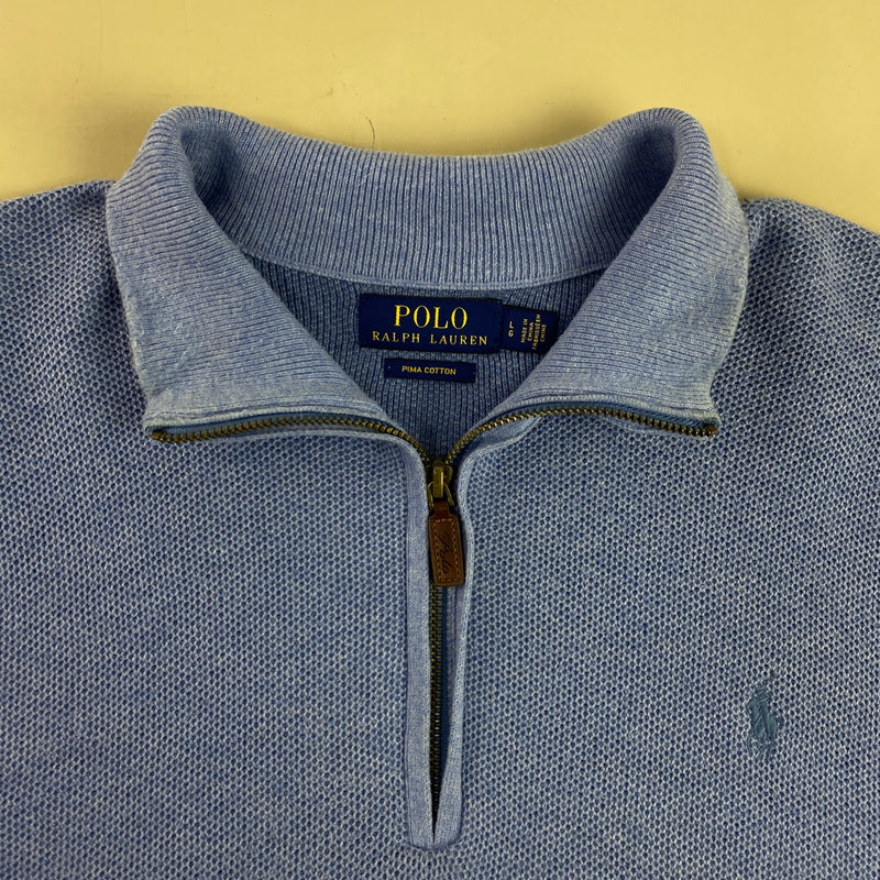 Jersey Ralph Lauren Quarter Zip -  L