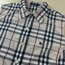 Cargar imagen en el visor de la galería, Camisa Burberry Check Motif - 40 Mujer