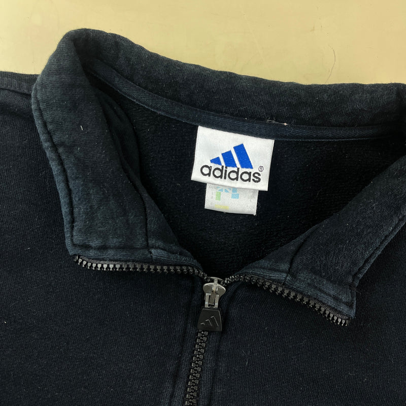 Sudadera Adidas Quarter Zip 90's - L