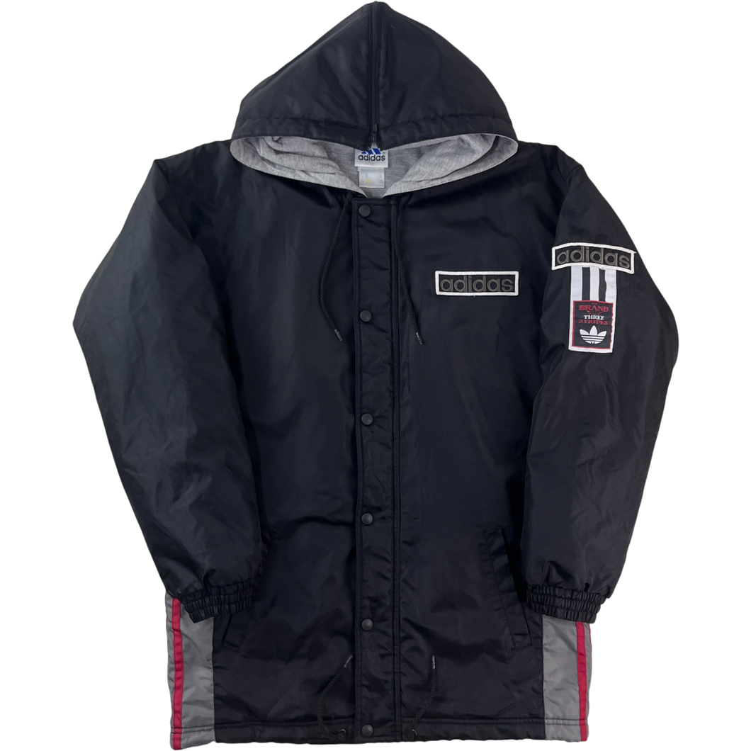 Abrigo Adidas Logo Script -  M