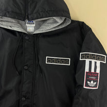 Cargar imagen en el visor de la galería, Abrigo Adidas Logo Script -  M