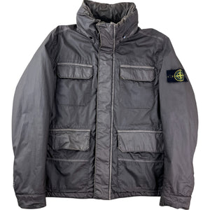 Chaqueta Wax Stone Island AW '11/'12 Mussola Gommata Field Jacket - S/M