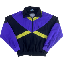 Cargar imagen en el visor de la galería, Chaqueta Track Adidas Ventex Trefoil 80's - M