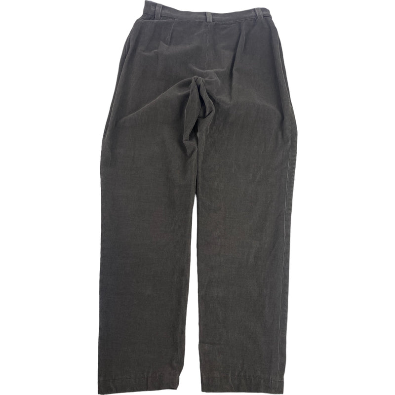 Pantalón Burberry De Pana - 36 Mujer