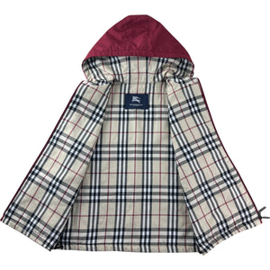 Chaleco Burberry Hooded Check Monogram - 44 XL Mujer