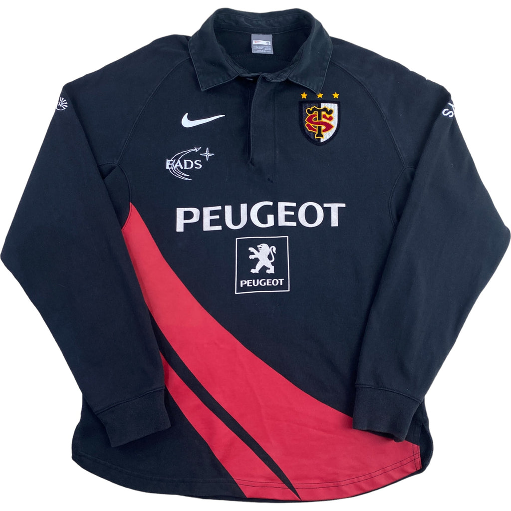 Polo Rugby Maillot Nike Stade Toulousain 2007 S Espai Vintage