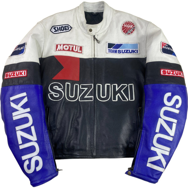 Chaqueta Racing Suzuki Team Real Leather - XXL