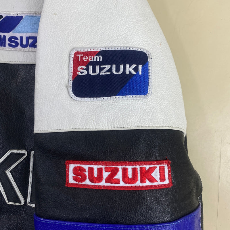 Chaqueta Racing Suzuki Team Real Leather - XXL