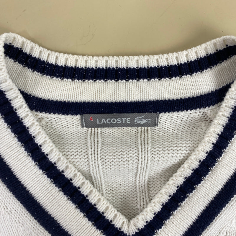 Jersey Lacoste Algodón Trenzado - M