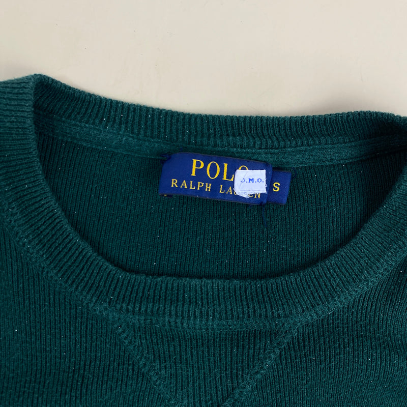 Jersey Ralph Lauren Green Forest Round Neck - S