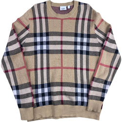 Jersey Burberry Nova Check All Over Print - L