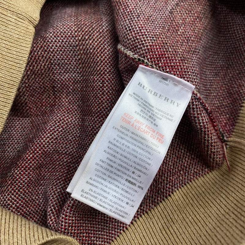 Jersey Burberry Nova Check All Over Print - L