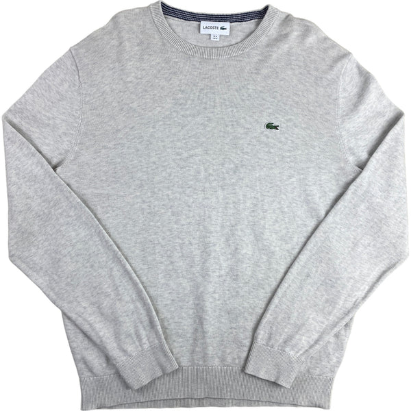 Sudadera Crewneck Lacoste Gris - M