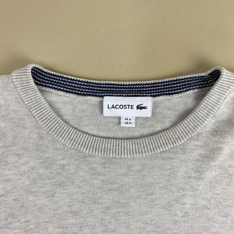 Sudadera Crewneck Lacoste Gris - M