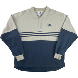 Sudadera Halfzip Adidas 90's - L