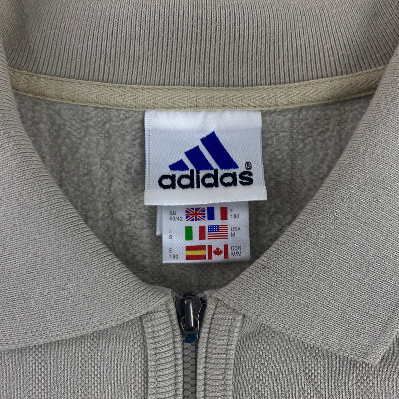 Sudadera Halfzip Adidas 90's - L