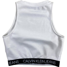 Cargar imagen en el visor de la galería, Top Calvin Klein Blanco - S Mujer