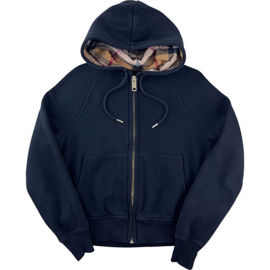Chaqueta Hooded Burberry Check Motif - XS Mujer
