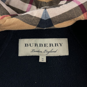 Chaqueta Hooded Burberry Check Motif - XS Mujer