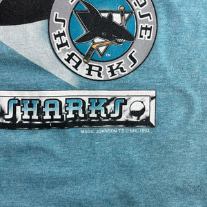Camiseta San Jose Sharks NHL 1993 - L