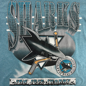 Camiseta San Jose Sharks NHL 1993 - L