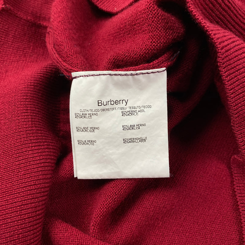 Jersey Burberry Merino - L