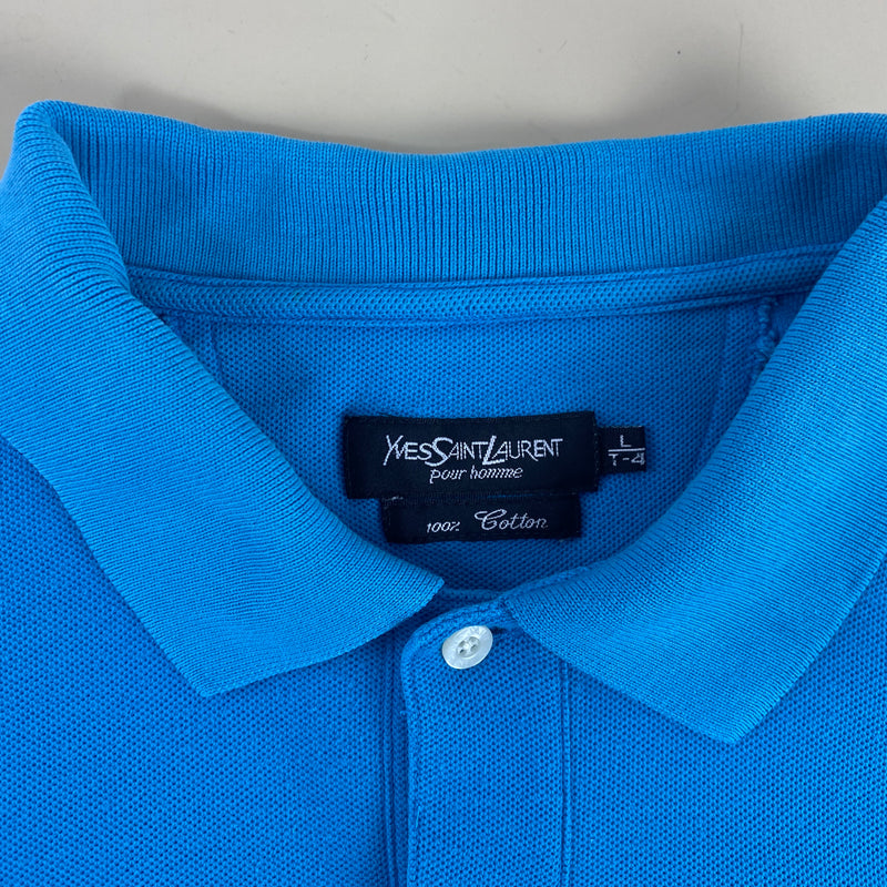 Polo Yves Saint Laurent Azul - L