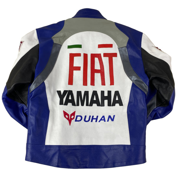 Racing Jacket Fiat Yamaha Cuir - M