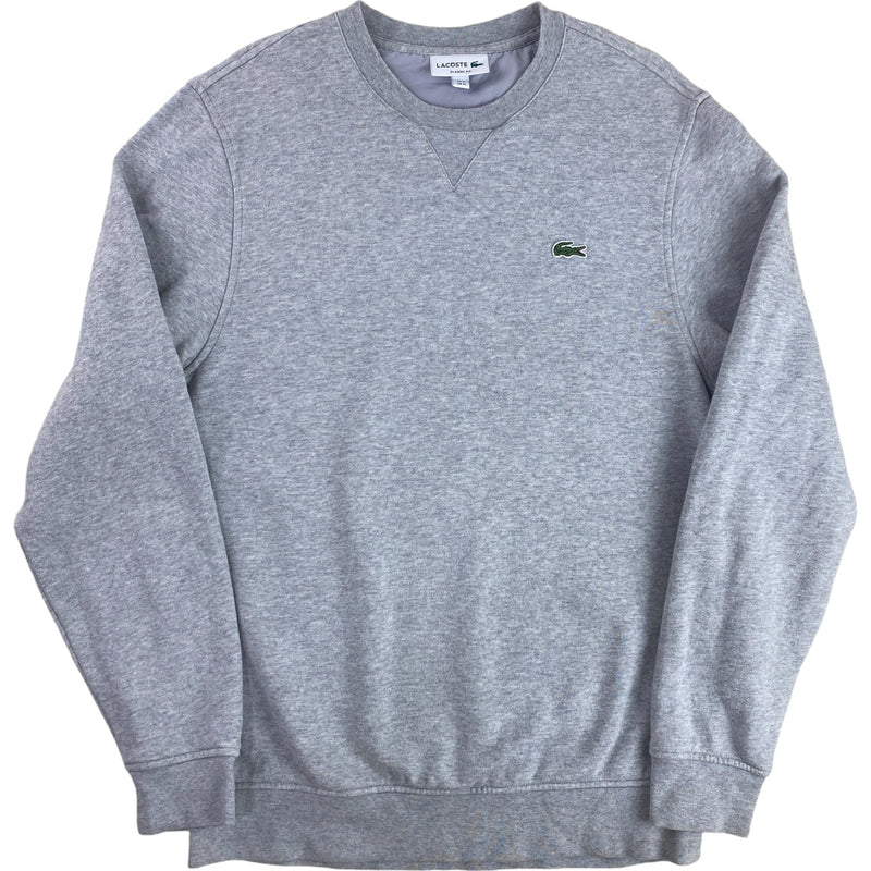 Sudadera Crewneck Lacoste Gris - M