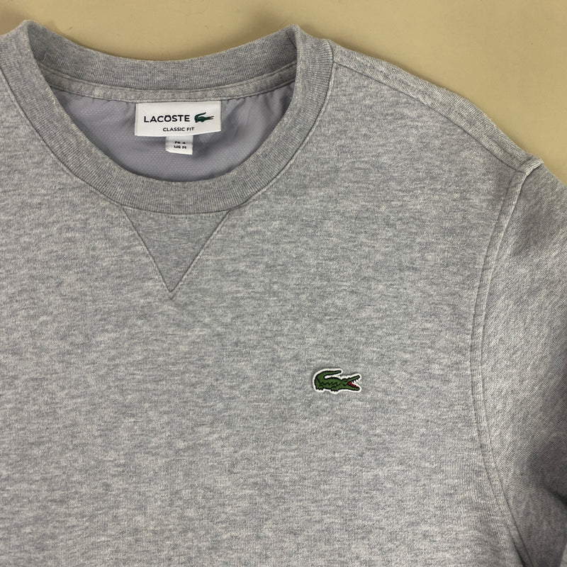 Sudadera Crewneck Lacoste Gris - M