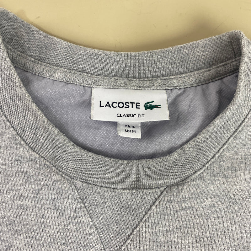 Sudadera Crewneck Lacoste Gris - M