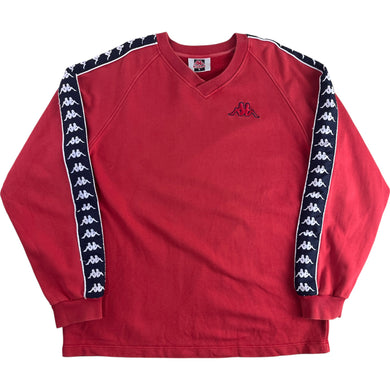 Sudadera Kappa Rojo - L