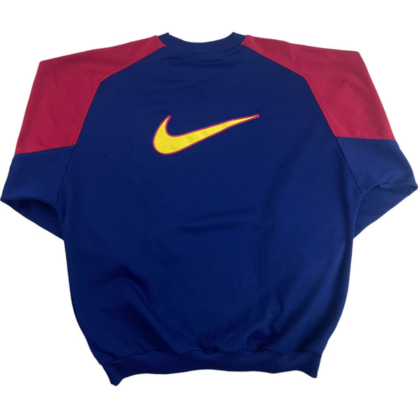 Sudadera Crewneck Nike Barcelona 90's FC Big Back Swoosh - XL