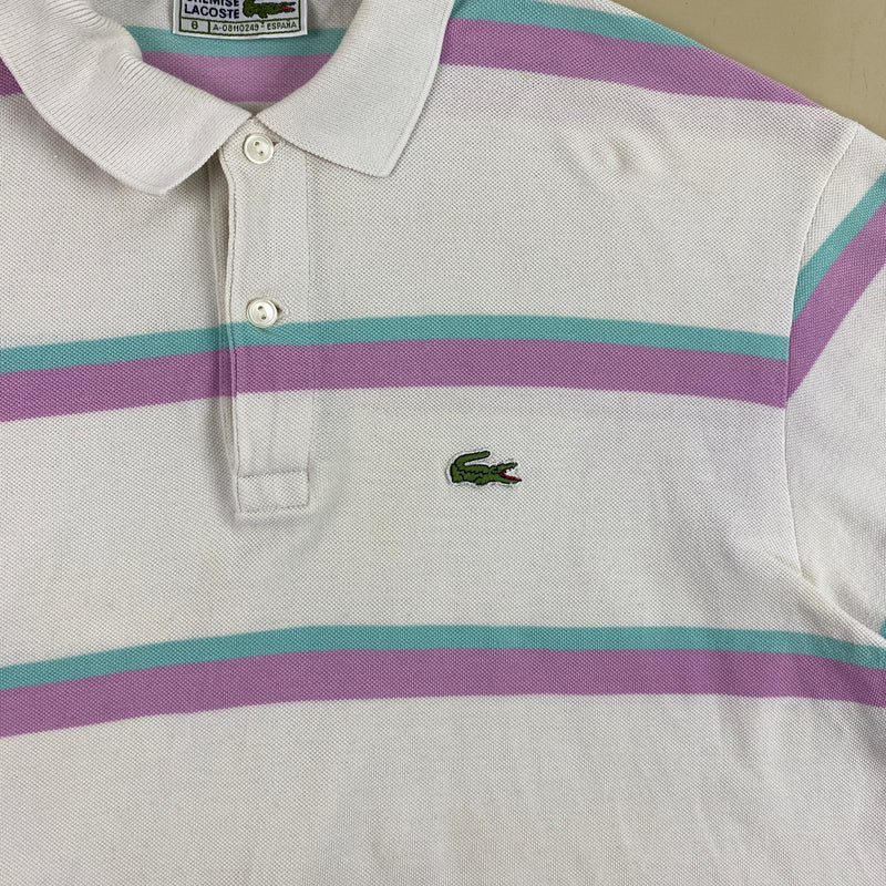 Polo Lacoste Rayas - XXL