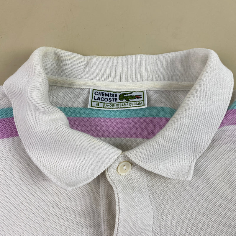 Polo Lacoste Rayas - XXL