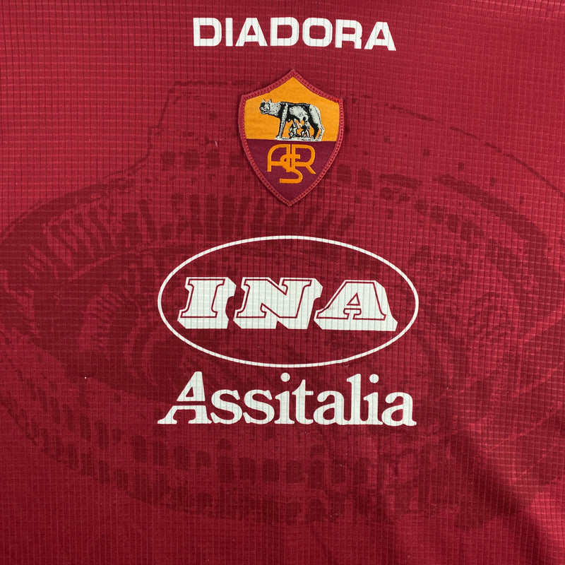 Camiseta Diadora AS Roma 1997 98' - L