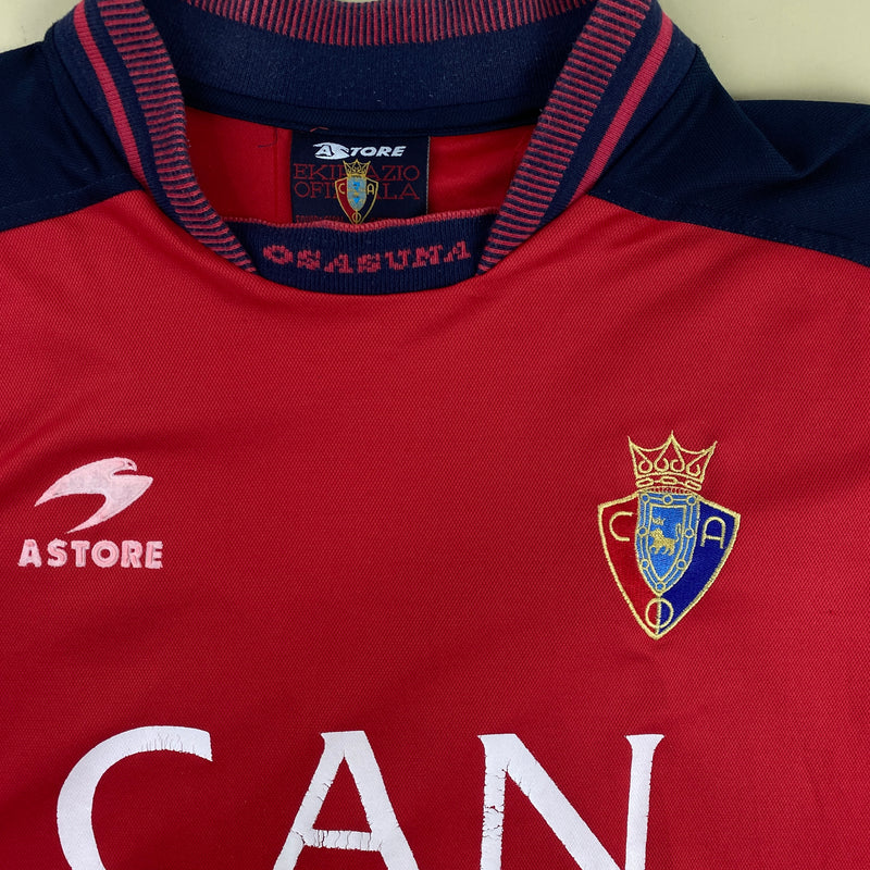 Camiseta Astore Osasuna 2000 01' Pipe Caicedo - L