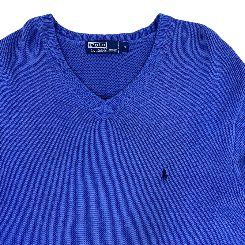 Jersey V Neck Ralph Lauren De Punto - M