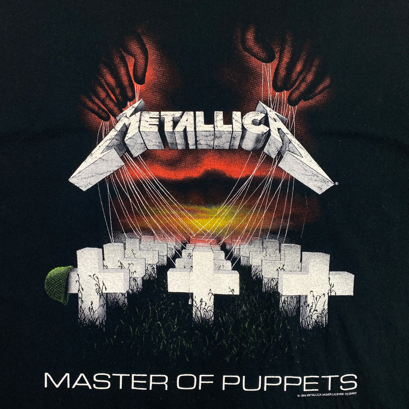 Camiseta Metallica 1994 'Master Of Puppets' - XL