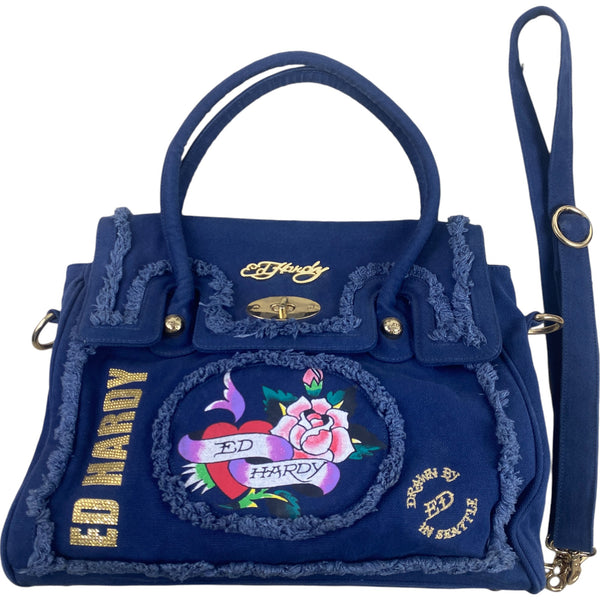 Bolso Ed Hardy Denim Blue Navy