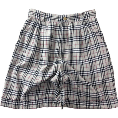 Pantalón De Pinza Corto Burberry Check Classic Pattern - S