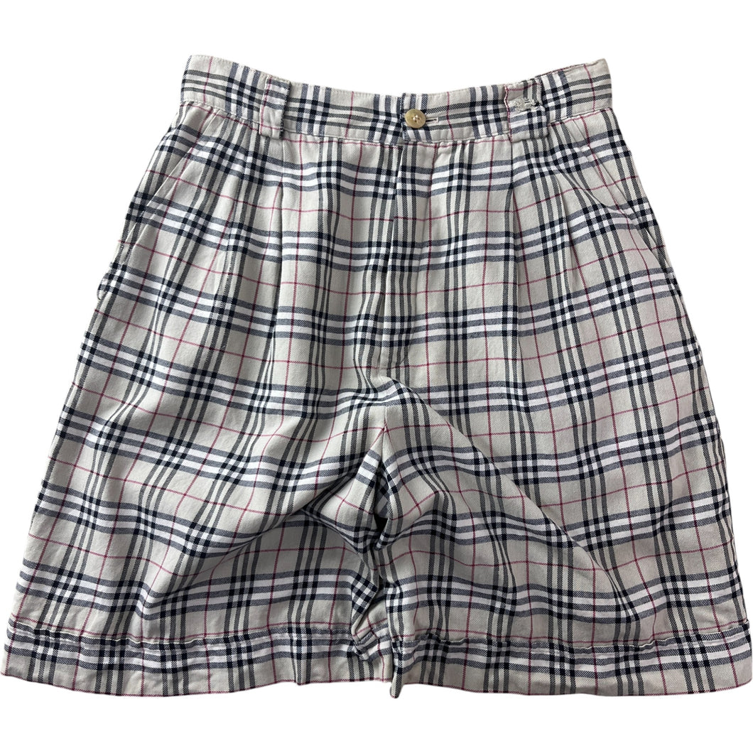 Pantalón De Pinza Corto Burberry Check Classic Pattern - S