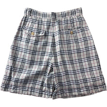 Cargar imagen en el visor de la galería, Pantalón De Pinza Corto Burberry Check Classic Pattern - S
