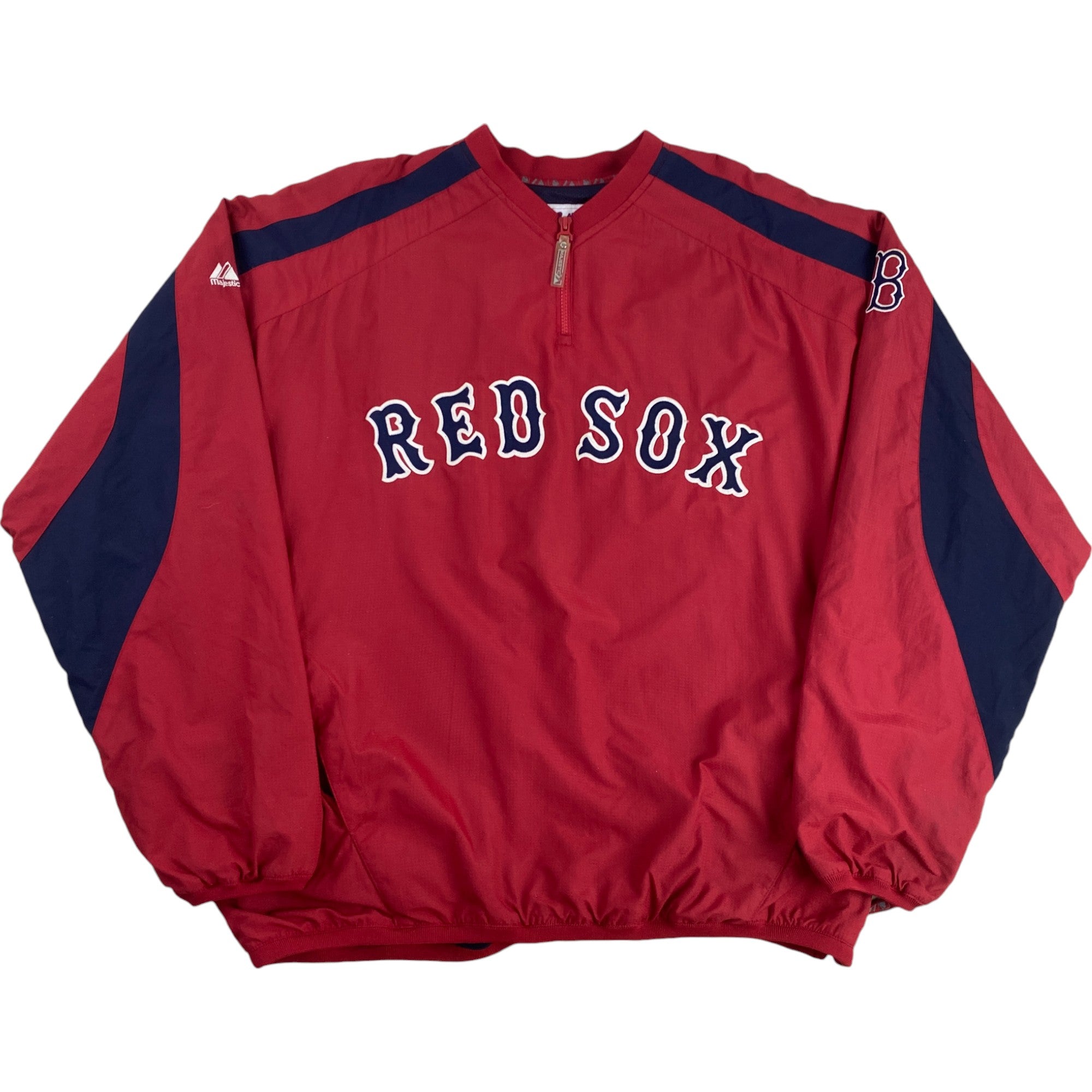 Sudadera Bomber Red Sox Majestic MLB Sweatshirt - XL – Espai Vintage